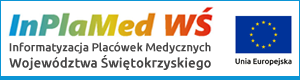 „Znak Projektu Informatyzacja Placówek Medycznych Województwa Świętokrzyskiego i Unii Europejskiej”